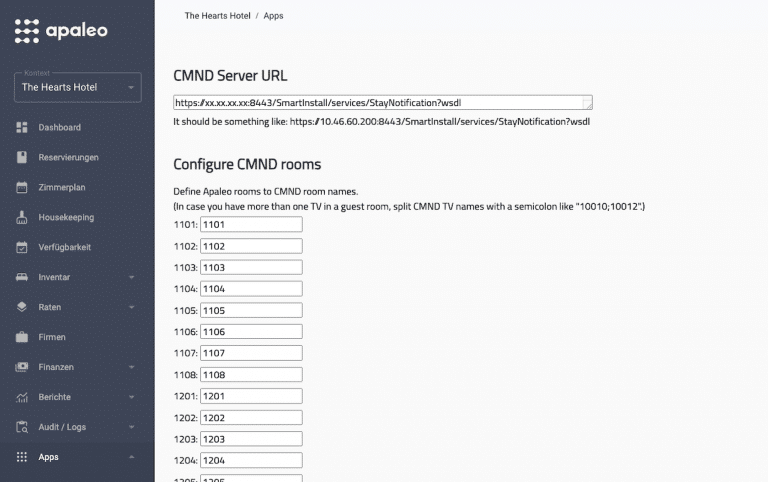 Apaleo-CMND-Setting